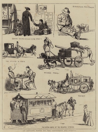 Notas de un Artista en el Continente, III, Viena de Alfred Chantrey Corbould